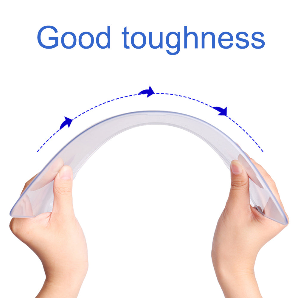 Wiwu Laptop Case for MacBook Pro 14 inch (2021) A2442, Matte Finish PC + TPU Anti-scratch Notebook Protective Cover - Transparent Black