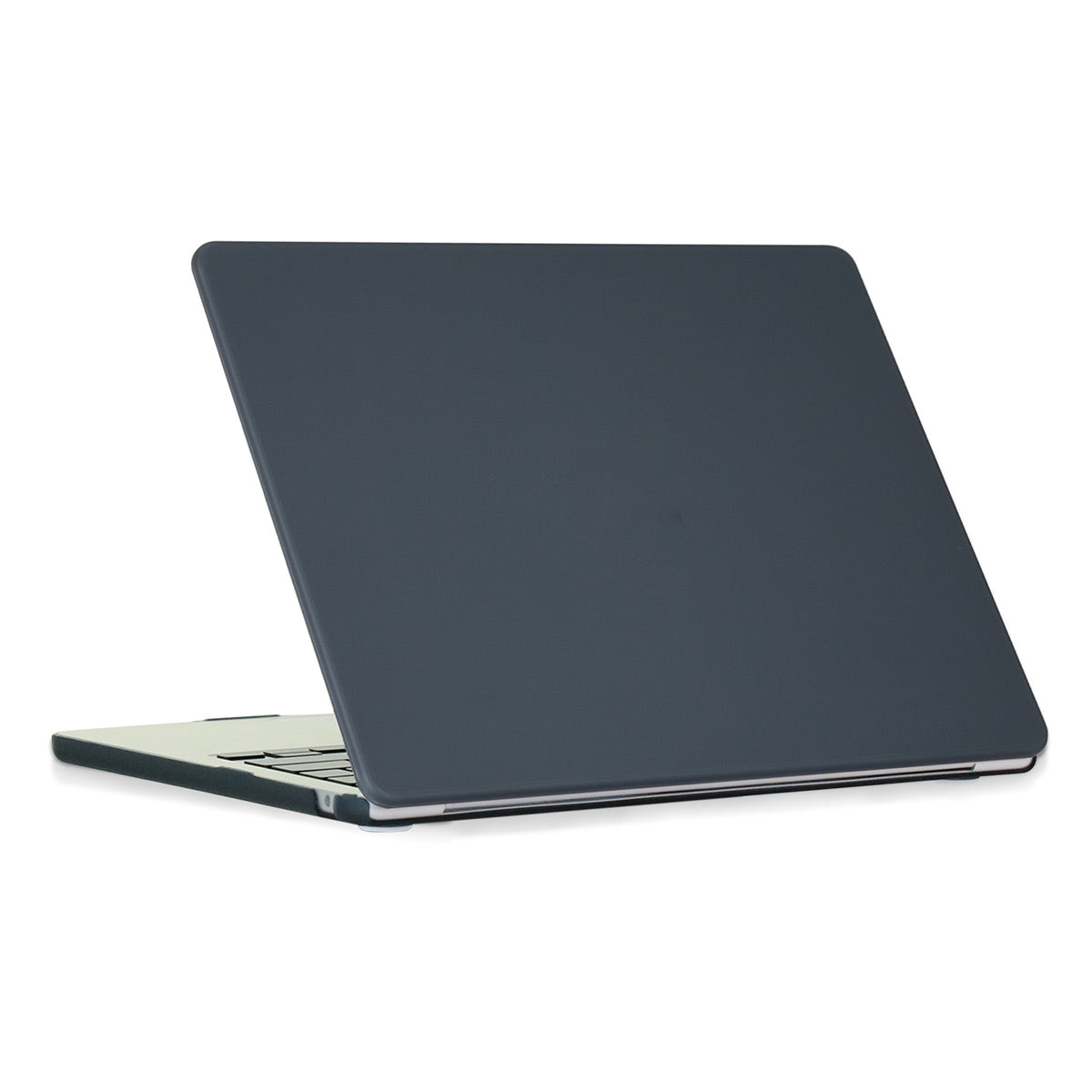 for MacBook Air 13 inch (2022)(A2681) Matte PC Front and Back Protective Case Anti-scratch Shell - Black