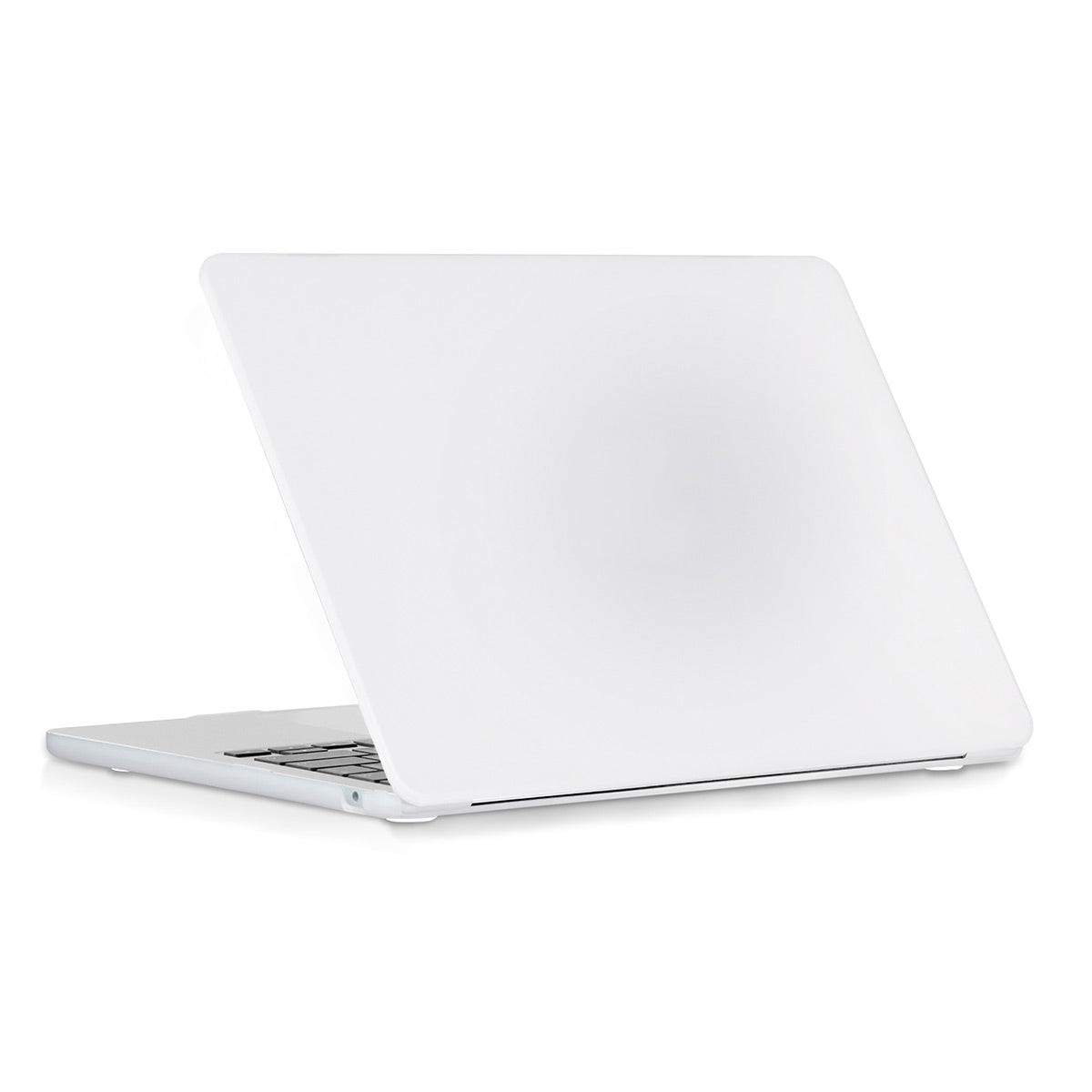for MacBook Air 13 inch (2022)(A2681) Matte PC Front and Back Protective Case Anti-scratch Shell - White