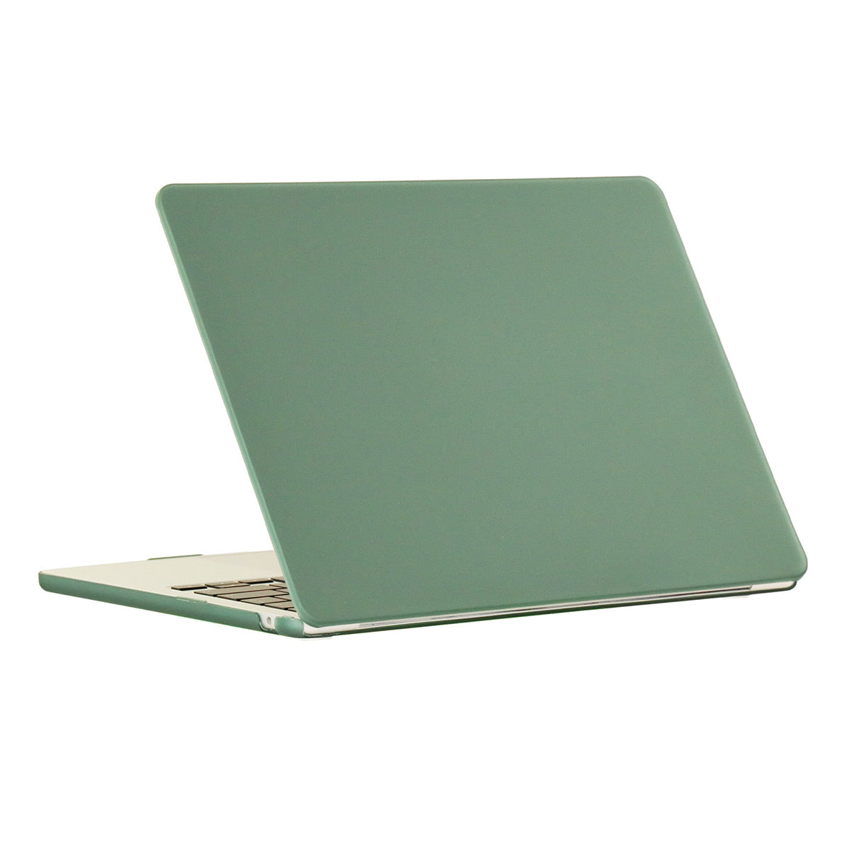for MacBook Air 13 inch (2022)(A2681) Matte PC Front and Back Protective Case Anti-scratch Shell - Green