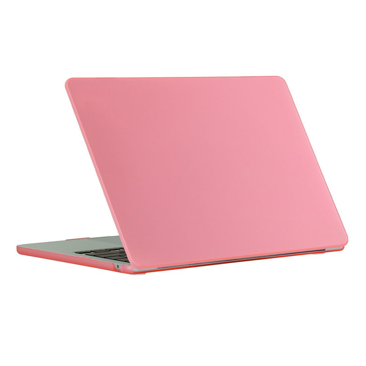 for MacBook Air 13 inch (2022)(A2681) Matte PC Front and Back Protective Case Anti-scratch Shell - Pink