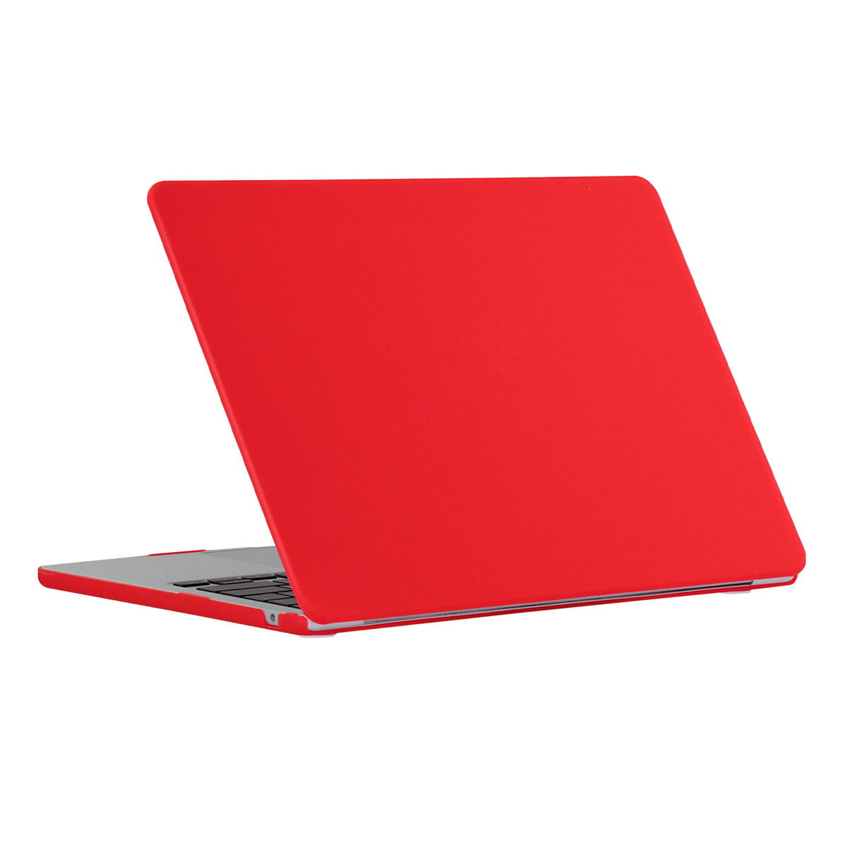 for MacBook Air 13 inch (2022)(A2681) Matte PC Front and Back Protective Case Anti-scratch Shell - Red