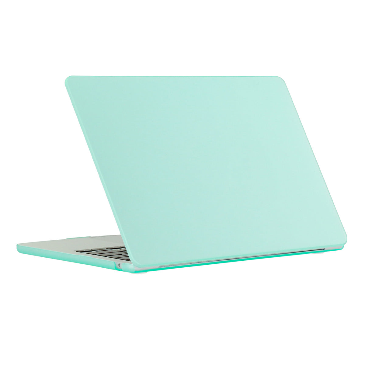 for MacBook Air 13 inch (2022)(A2681) Matte PC Front and Back Protective Case Anti-scratch Shell - Mint Green