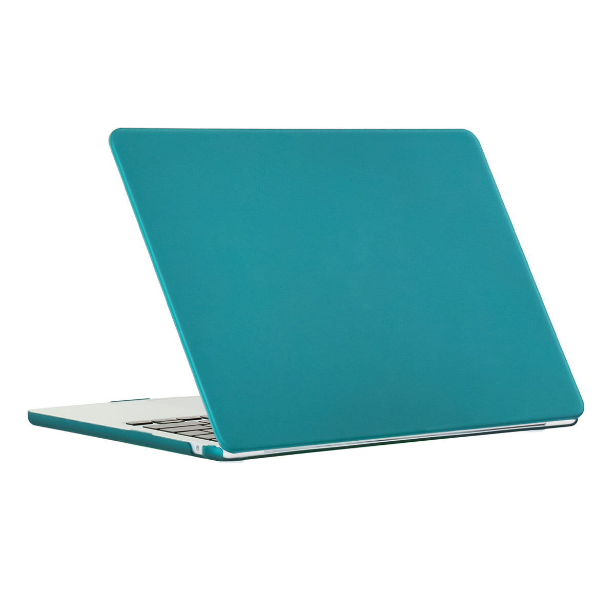 for MacBook Air 13 inch (2022)(A2681) Matte PC Front and Back Protective Case Anti-scratch Shell - Dark Green
