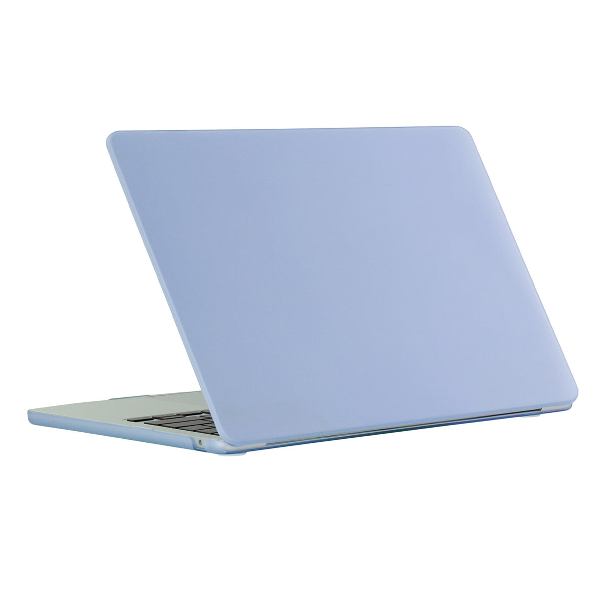 for MacBook Air 13 inch (2022)(A2681) Matte PC Front and Back Protective Case Anti-scratch Shell - Light Purple