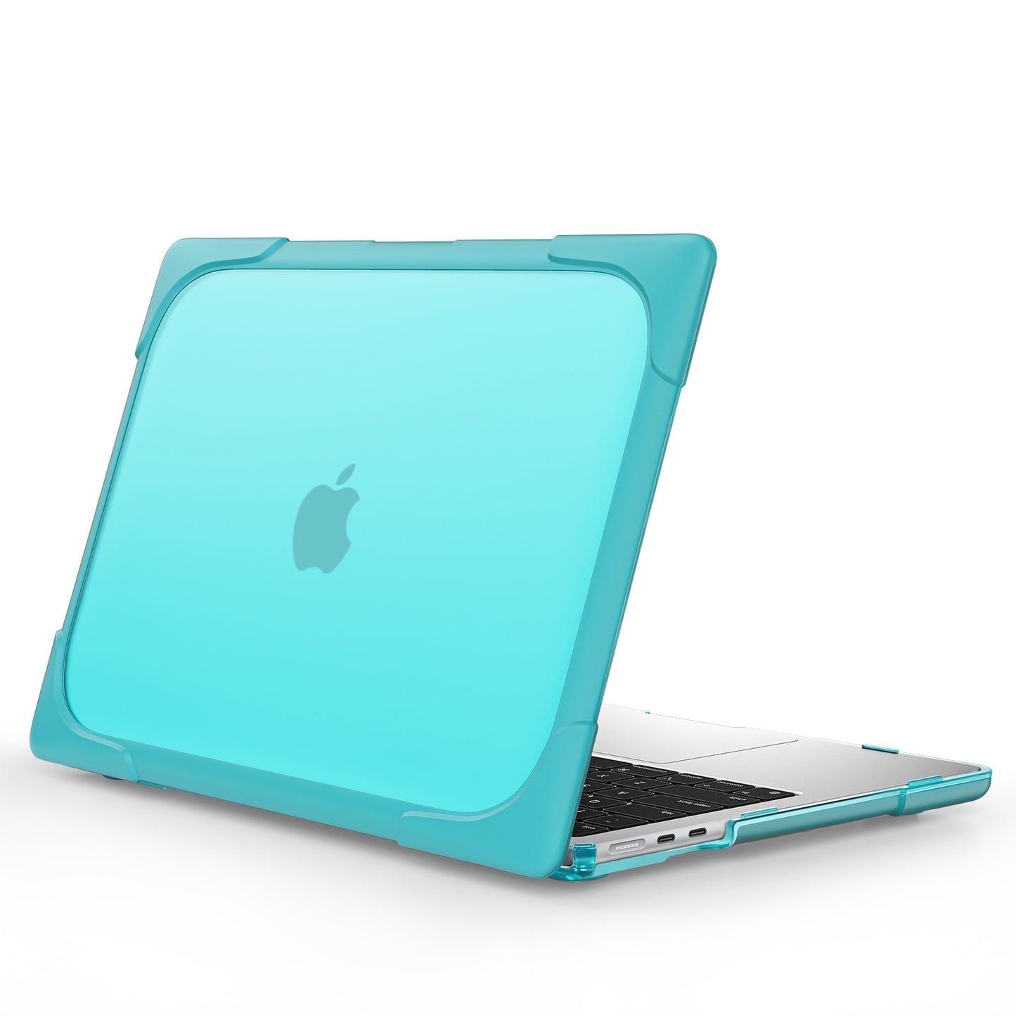 Laptop Case for MacBook Air 13 inch (2022) A2681 Protective Case Notebook Computer Anti-Scratch Cover with Stand - Baby Blue