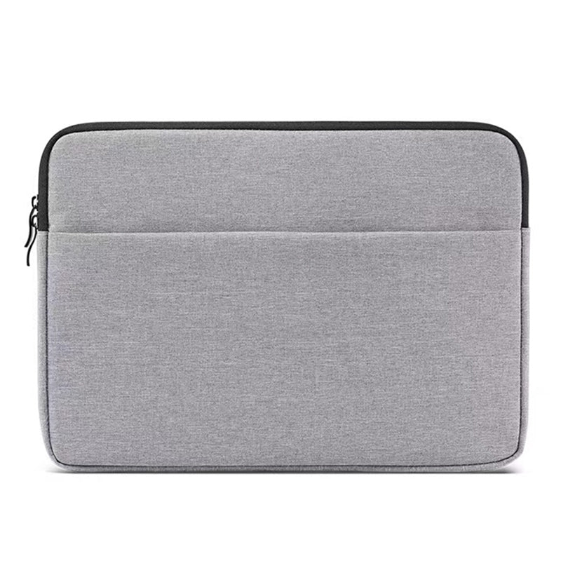 12.9 Inch Large Notebook Computer Case Bag Laptop Tablet Sleeve Portable Protection Cover for iPad 12.9 inch - Light Grey
