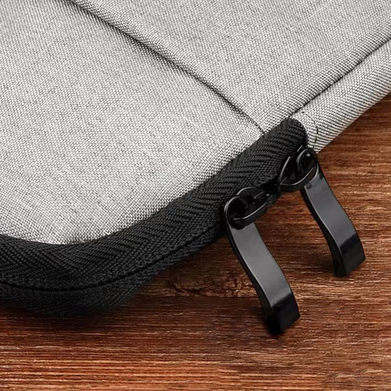 12.9 Inch Large Notebook Computer Case Bag Laptop Tablet Sleeve Portable Protection Cover for iPad 12.9 inch - Light Grey