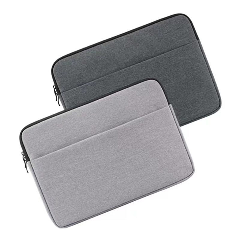 12.9 Inch Large Notebook Computer Case Bag Laptop Tablet Sleeve Portable Protection Cover for iPad 12.9 inch - Light Grey