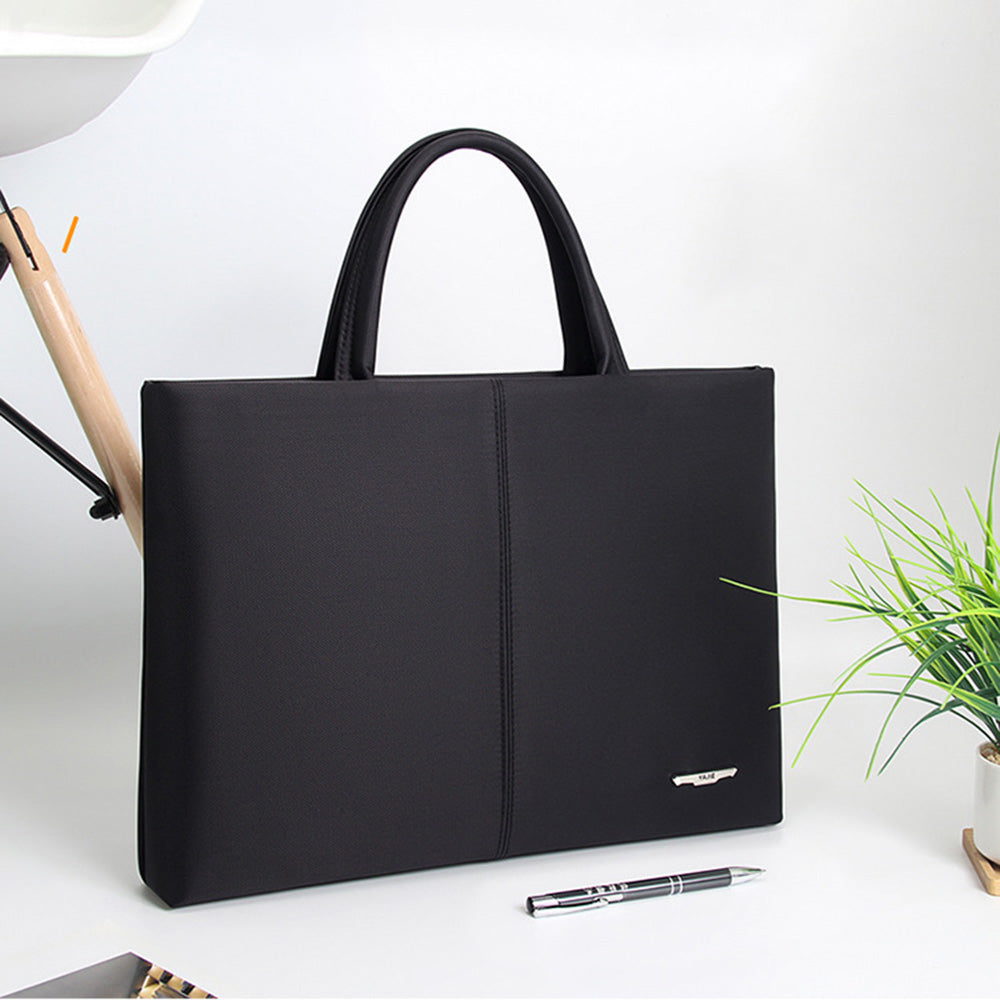 Uniqkart 143# Simple Style 14.6-inch Laptop Bag Notebook Computer Handbag Water-Resistant Business Briefcase Bag for MacBook iPad MateBook Dell