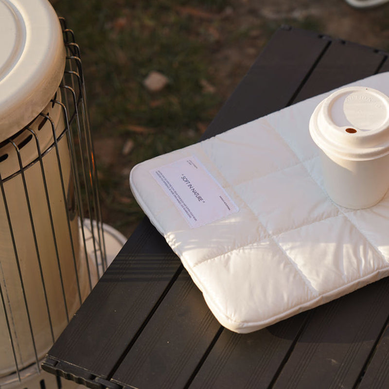 15 inch Notebook Thicken Protection Sleeve Bag Shock Resistant Laptop Zipper Carrying Pouch - White