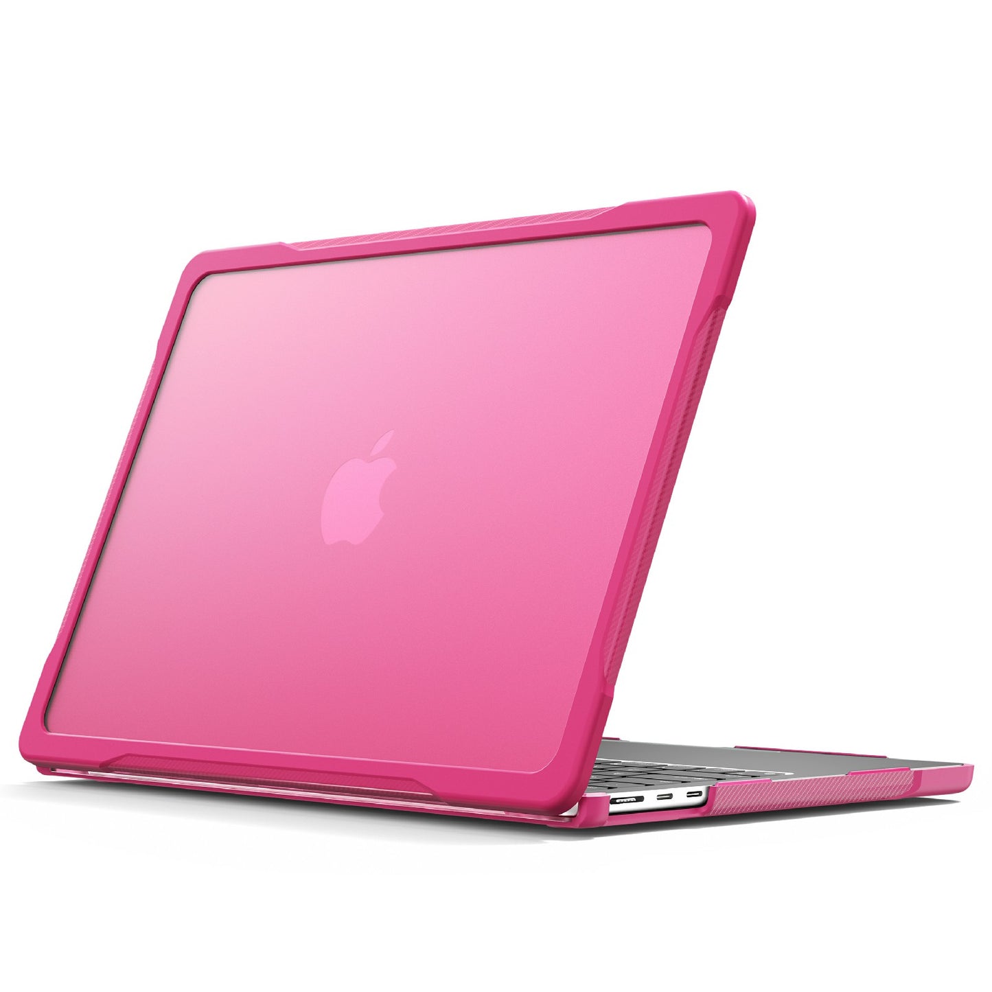 Sailor Series Laptop Case for MacBook Air 13 inch (2022) M2 A2681 Anti-scratch PC+TPU Cover - Rose