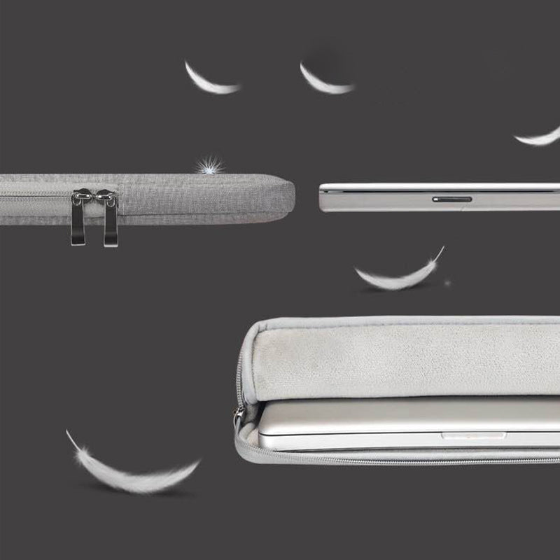 10.5-inch Shockproof Nylon Tote Tablet Bag Protective Sleeve Portable Storage Handbag - Purple