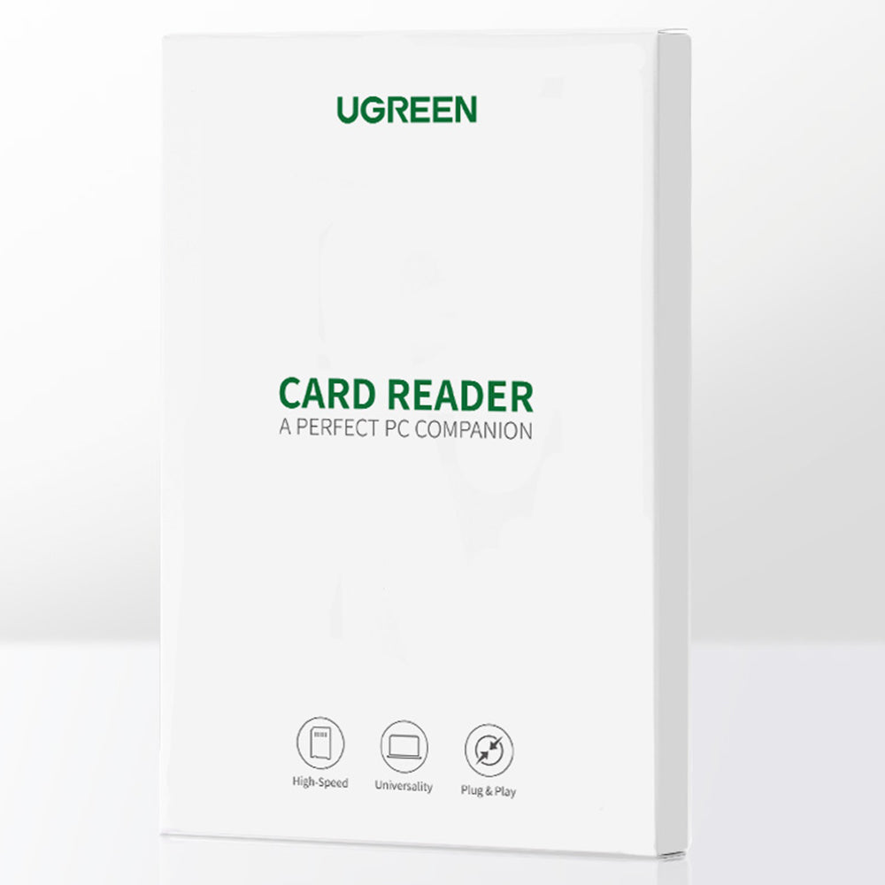 Uniqkart 30229 4-in-1 USB 3.0 to for SD/Micro SD/TF/CF/MS Compact Smart Memory Card Reader for PCs/Laptops