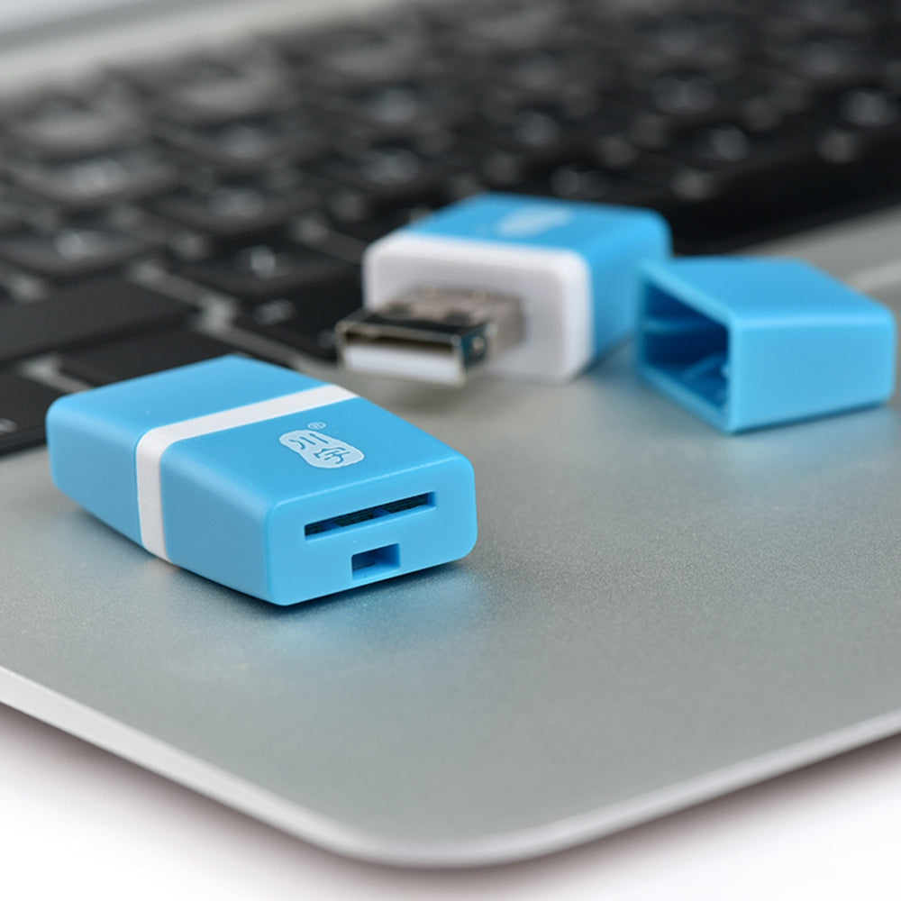 Uniqkart C289 T-FLASH 480Mbps High Speed USB 2.0 to MicroSD SDXC SDHC TF Card Portable Card Reader Adapter