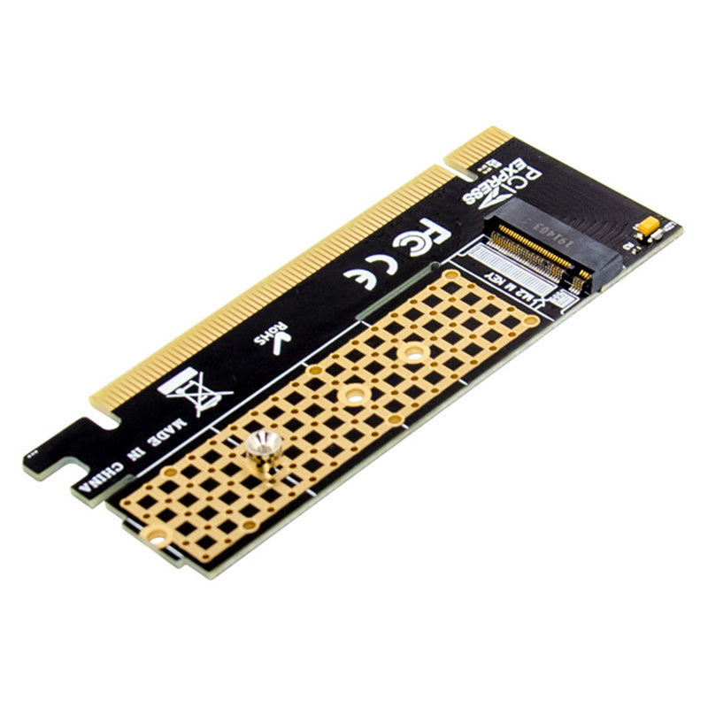 PCI-E 3.0 X16 M.2 M KEY 2280 NVMe SSD Adapter Solid State Drive Conversion Card