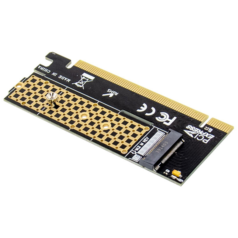 PCI-E 3.0 X16 M.2 M KEY 2280 NVMe SSD Adapter Solid State Drive Conversion Card