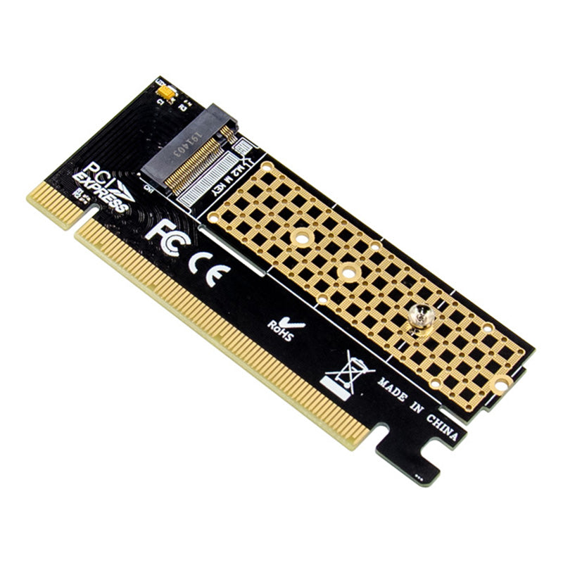 PCI-E 3.0 X16 M.2 M KEY 2280 NVMe SSD Adapter Solid State Drive Conversion Card