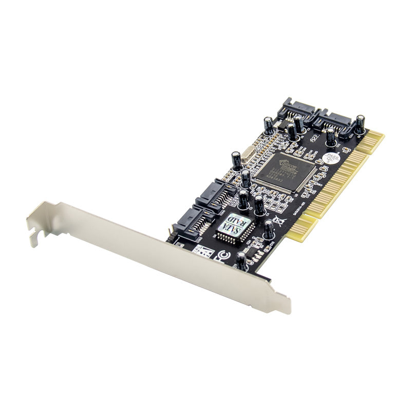 PCI Sil3114 SATA-150 RAID 4 Channel Expansion Card SATA-1 Hard Disk Built-in Expansion Card
