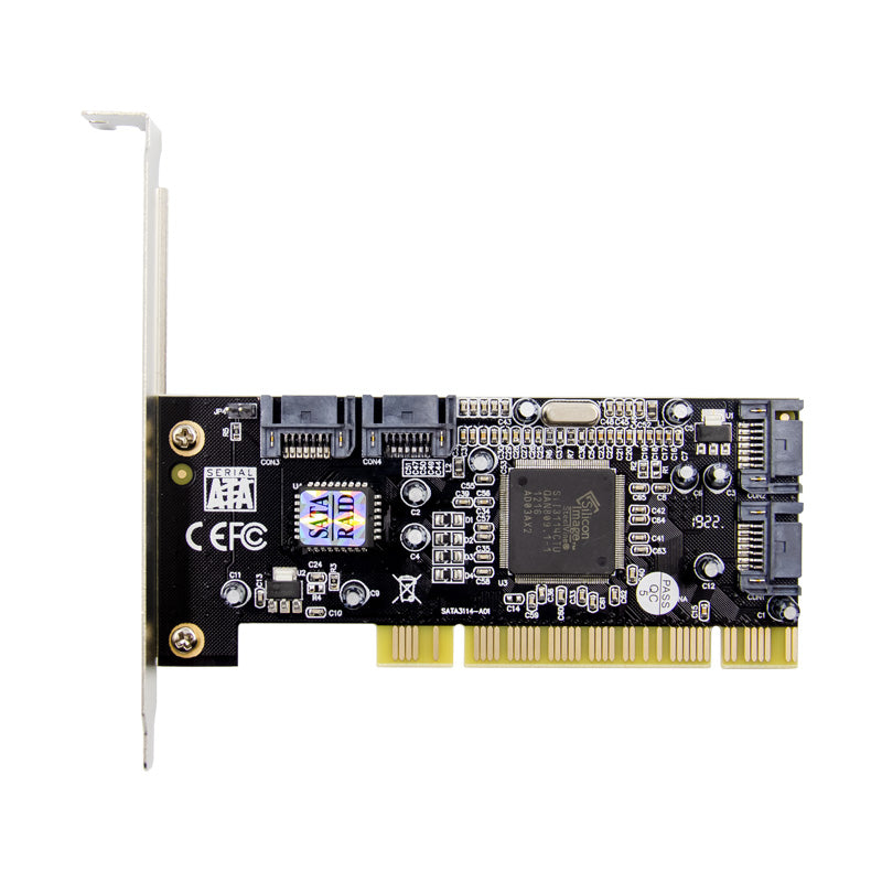 PCI Sil3114 SATA-150 RAID 4 Channel Expansion Card SATA-1 Hard Disk Built-in Expansion Card