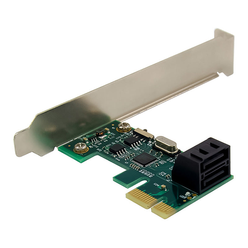 Dual Channel SATA-3 Hard Disk Conversion Card ASM1061 PCI-E X1 Dual Port SATA 6G Expansion Card