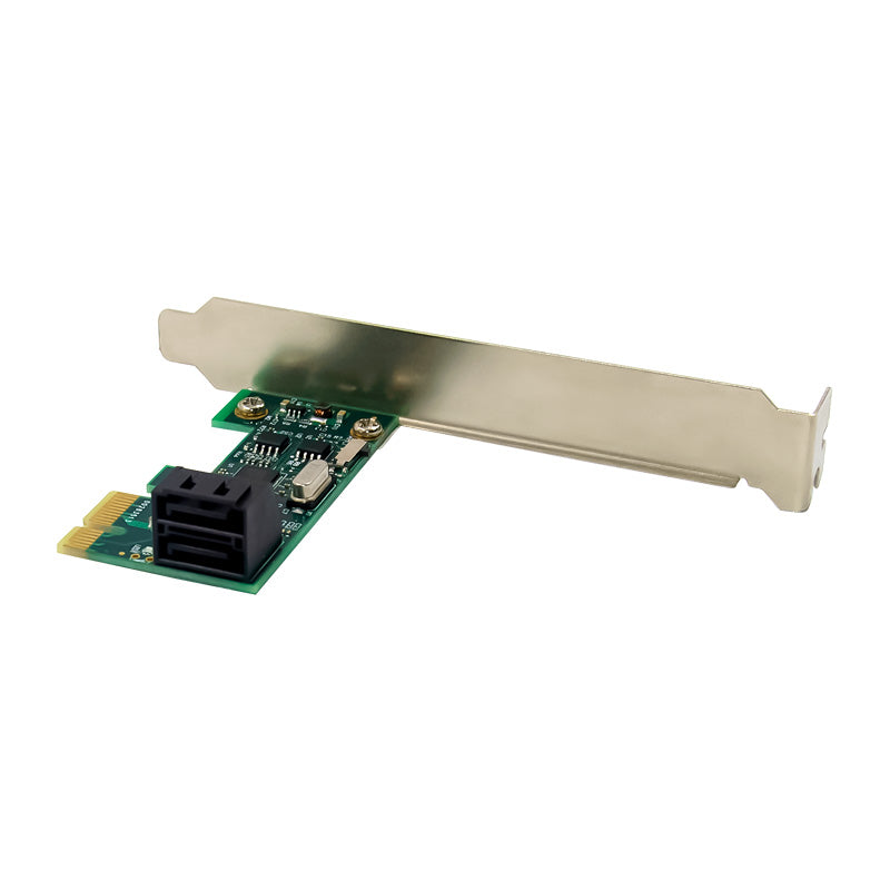 Dual Channel SATA-3 Hard Disk Conversion Card ASM1061 PCI-E X1 Dual Port SATA 6G Expansion Card