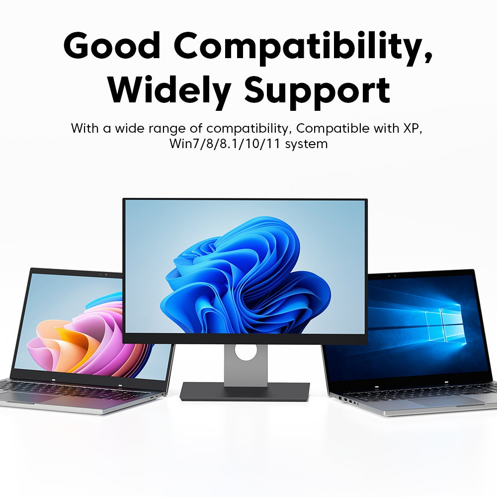 Essager Dual Band Wireless Card 600m 2.4GHz / 150Mpbs, 5.8GHz / 433Mpbs Portable WiFi Network Card Adapter