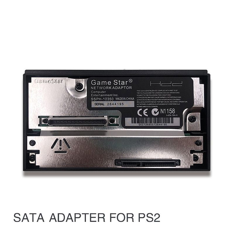 Gamestar PS2 IDE Network Card SATA Interface Network Adapter Universal Parallel Port PS2 Network Card Compatible with 2.5 / 3.5-inch SATA HDD, SSD