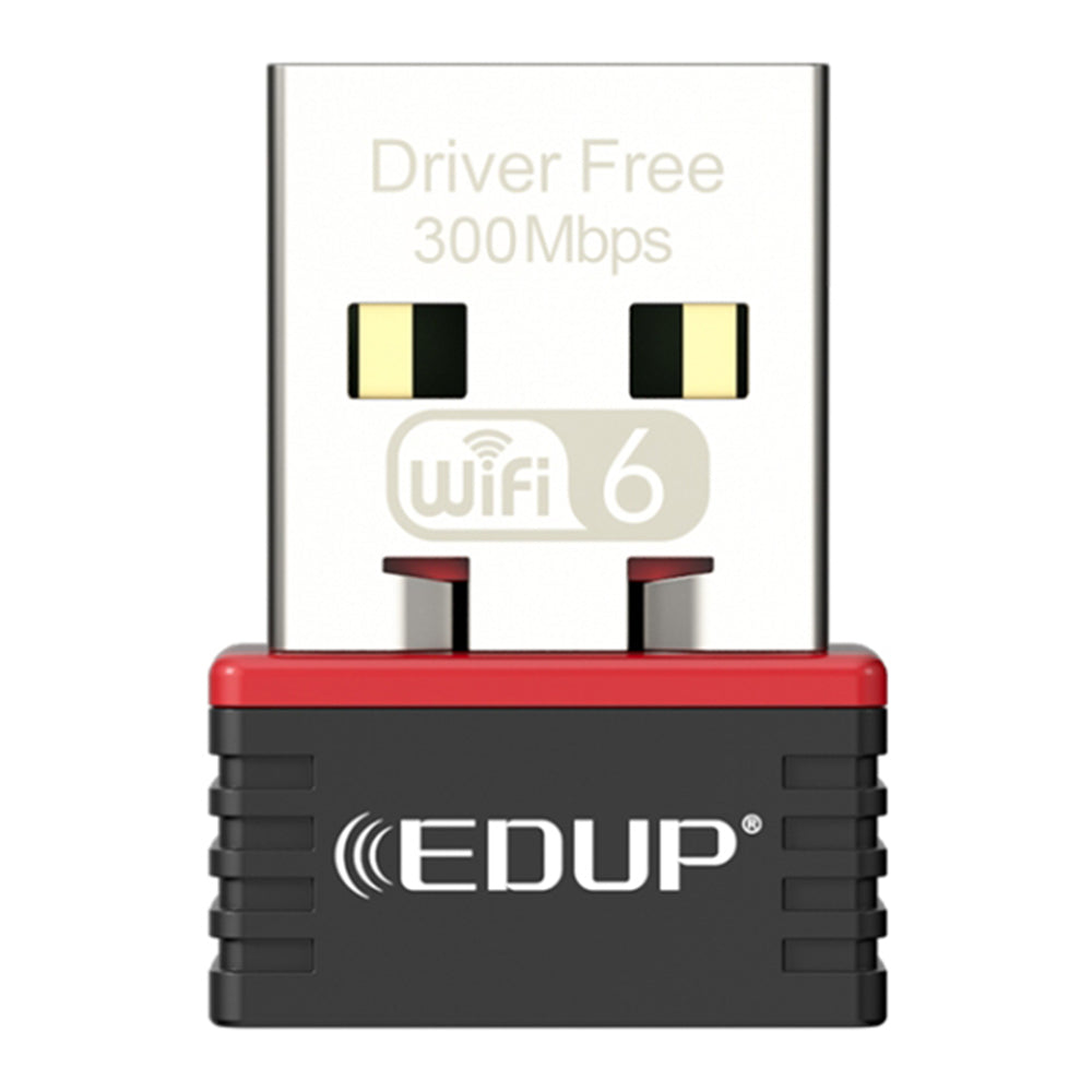 Edup EP-A300 USB Network Card High Speed Adapter 300Mbps WiFi6 USB Adapter Wireless Transmitter Receiver