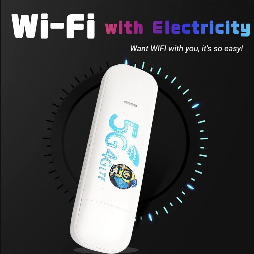 H762 Portable 4G LTE USB Modem 2.4G WiFi Dongle 150Mbps Mini Mobile WiFi Hotspot Wireless Router