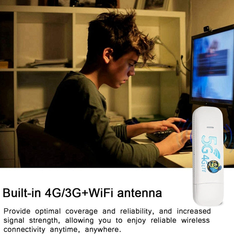 H762 Portable 4G LTE USB Modem 2.4G WiFi Dongle 150Mbps Mini Mobile WiFi Hotspot Wireless Router