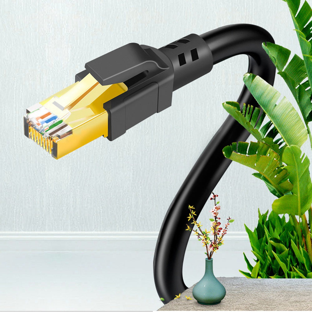 Cablecreation CL0315 3m for Switcher / Router / Modem Cat8 Ethernet Cable 40Gbps 2000Mhz High Speed Gigabit SFTP RJ45 LAN Network Internet Cable