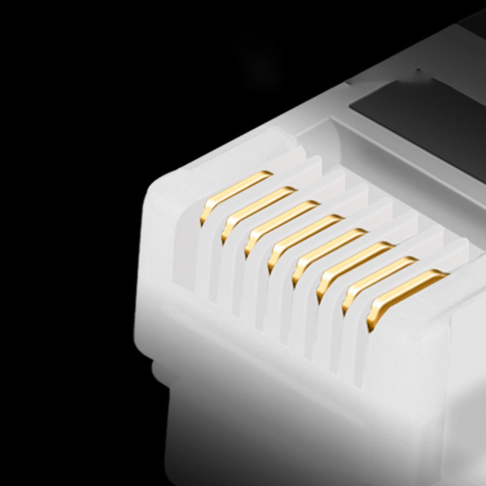 CE-LINK 5m for Computer / PS5 / PS4 / Xbox / Router Cat6a Slim Ethernet Cable 10Gbps RJ45 LAN Network Cable Gigabit High Speed Gaming UTP Patch 32AWG Wire - Right Angle