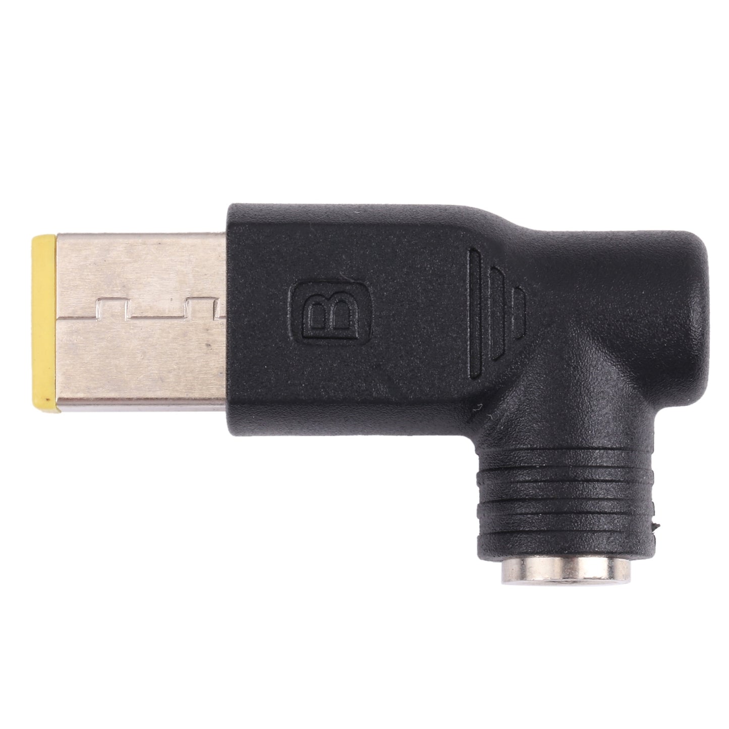 240W Big Square Male to 5.5x2.5mm Female DC Converter Right Angle Plug for Lenovo Laptop