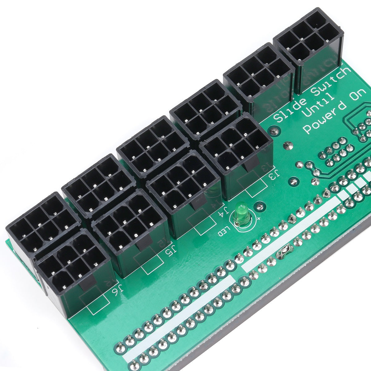 10 Groups 6 Pin Power Supply Board 12V Graphics Card Adapter for HP Dell Huawei Lenovo