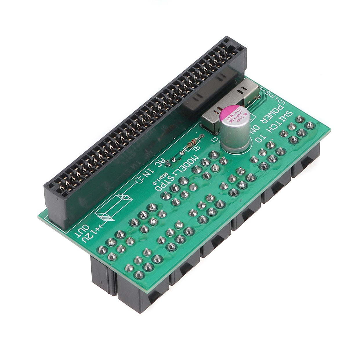 10 Groups 6 Pin Power Supply Board 12V Graphics Card Adapter for HP Dell Huawei Lenovo