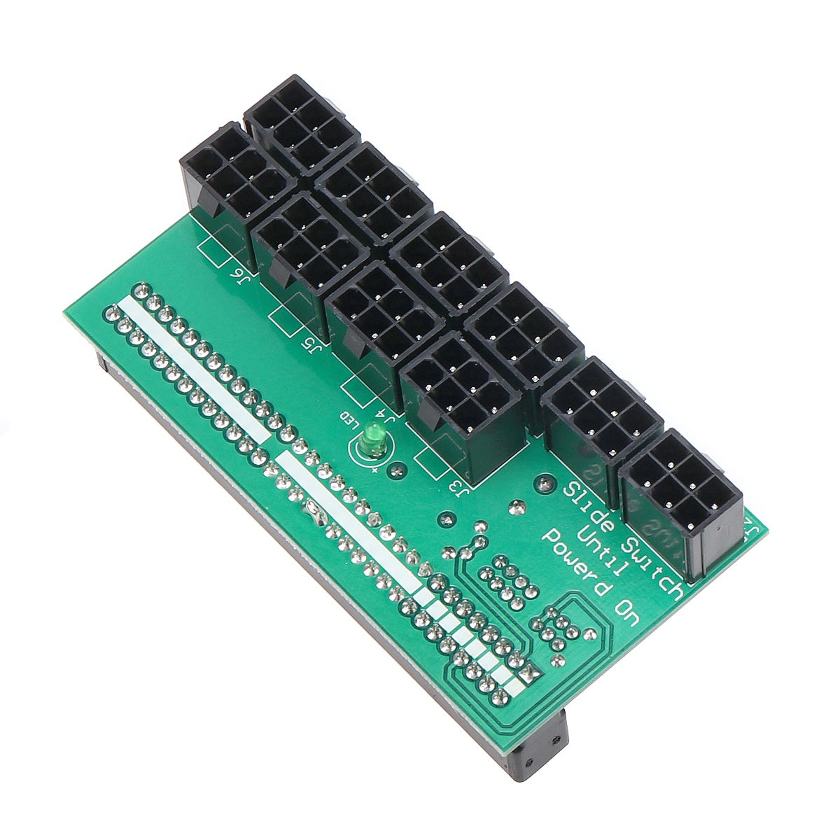 10 Groups 6 Pin Power Supply Board 12V Graphics Card Adapter for HP Dell Huawei Lenovo