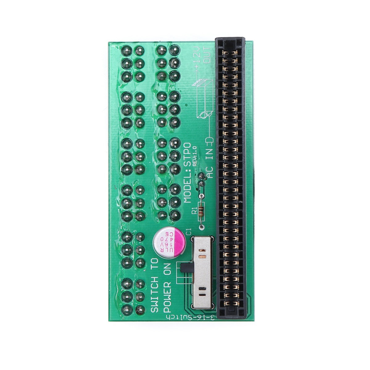 10 Groups 6 Pin Power Supply Board 12V Graphics Card Adapter for HP Dell Huawei Lenovo