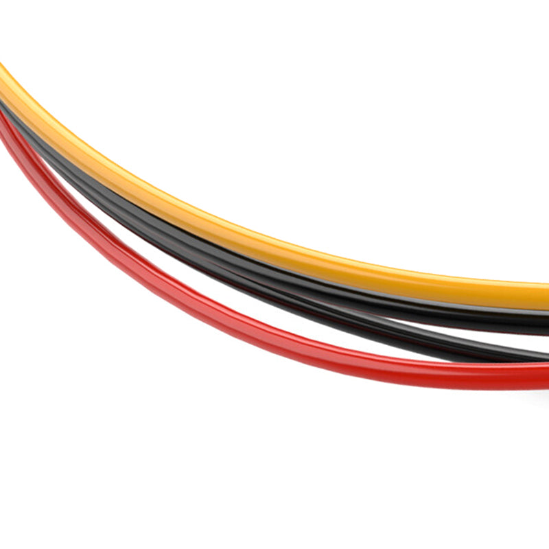 Uniqkart 50720 0.2m SATA 15-Pin Female to IDE Large 4-Pin Molex Adapter Cable Hard Drive Power Cord