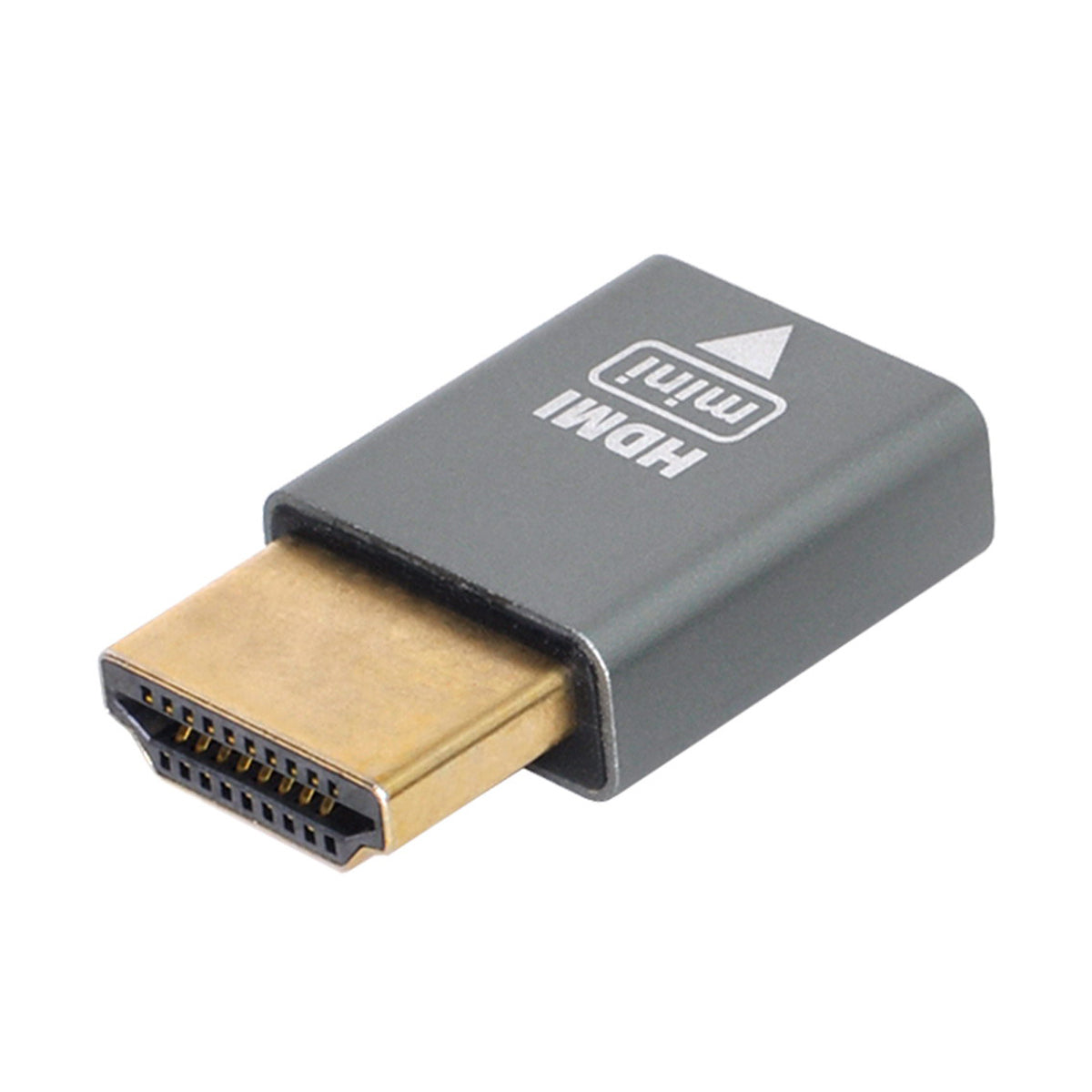HD-018 2PCS Compatible Micro HDMI Female to Mini Male and HDMI 1.4 Male Adapter 4K 60hz