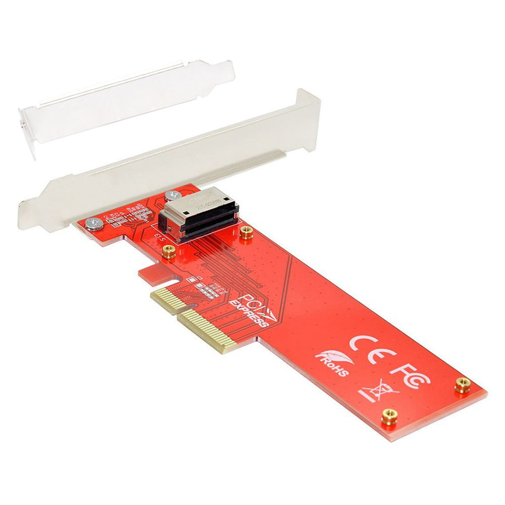 SF-036 PCI-E 4X Host Adapter to NVMe Ruler 1U GEN-Z EDSFF Short SSD E1.S Carrier Adapter with Bracket