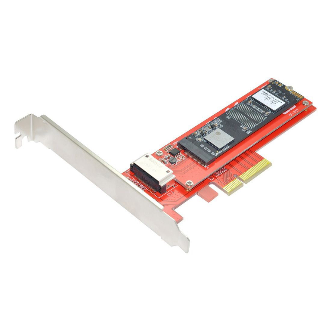 SF-036 PCI-E 4X Host Adapter to NVMe Ruler 1U GEN-Z EDSFF Short SSD E1.S Carrier Adapter with Bracket