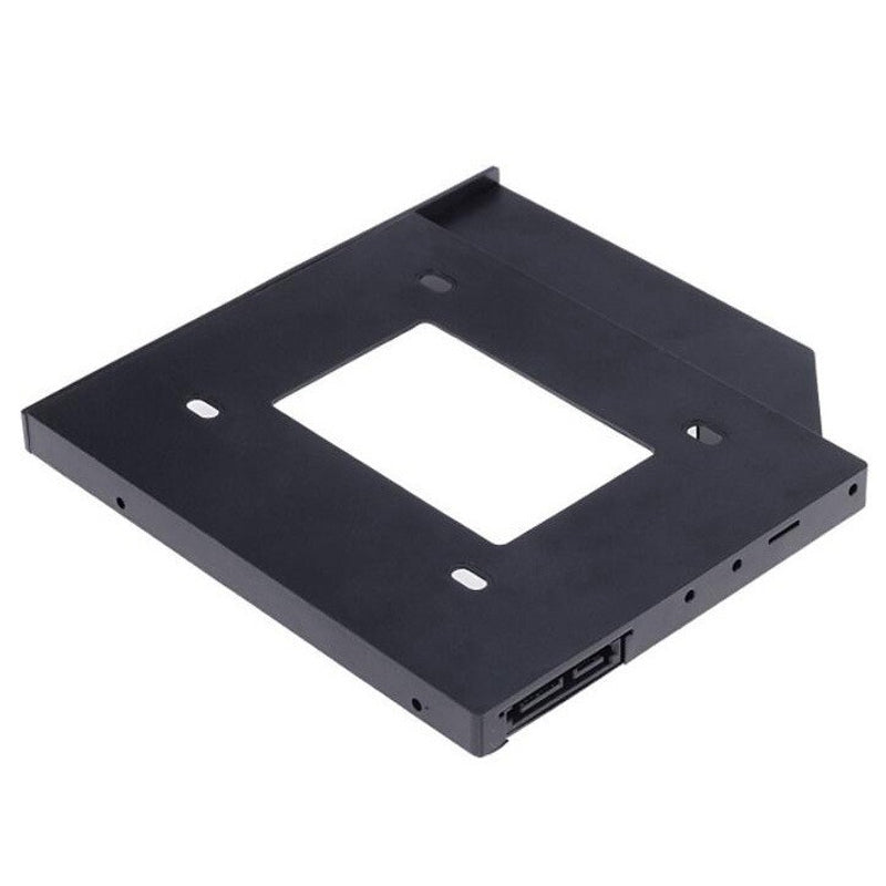 2.5inch SSD Caddy Adapter SATA 3.0 Interface Hard Drive Holder Aluminum HDD Caddy 9.5mm Hard Drive Mounting Bracket for Laptops, Computers - 9.5mm
