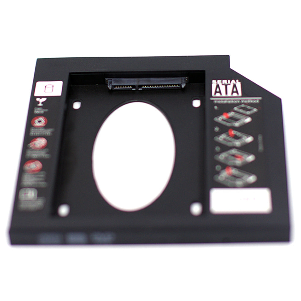 2.5 Inch Laptop SSD Holder Internal Hard Disk Drive Mounting Bracket Holder (Plastic) - 9.5mm