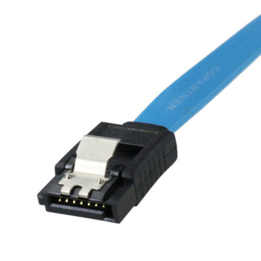 1m Hard Drive Data Cable Dual Straight Connector SATA 3.0 6Gb / s High Speed Data Cable with Locking Latch