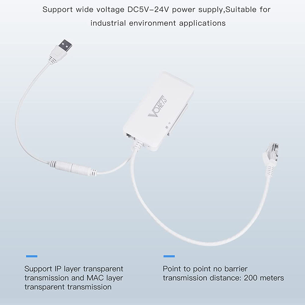 VAP11G-500S Industrial High Power 2.4GHz WiFi Bridge / Wireless Router / Ethernet WiFi to Ethernet Adapter