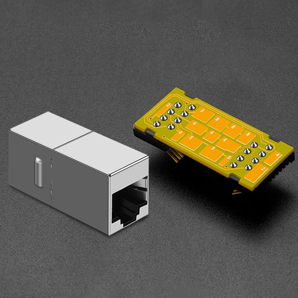 Cablecreation CL0254 Cat6A Ends Ethernet Cable Crimp Connectors Heads Gold-Plated RJ45 Network Plugs