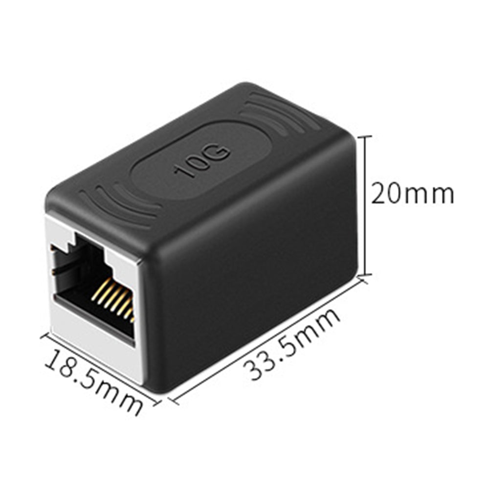 Cablecreation CL0254 Cat6A Ends Ethernet Cable Crimp Connectors Heads Gold-Plated RJ45 Network Plugs