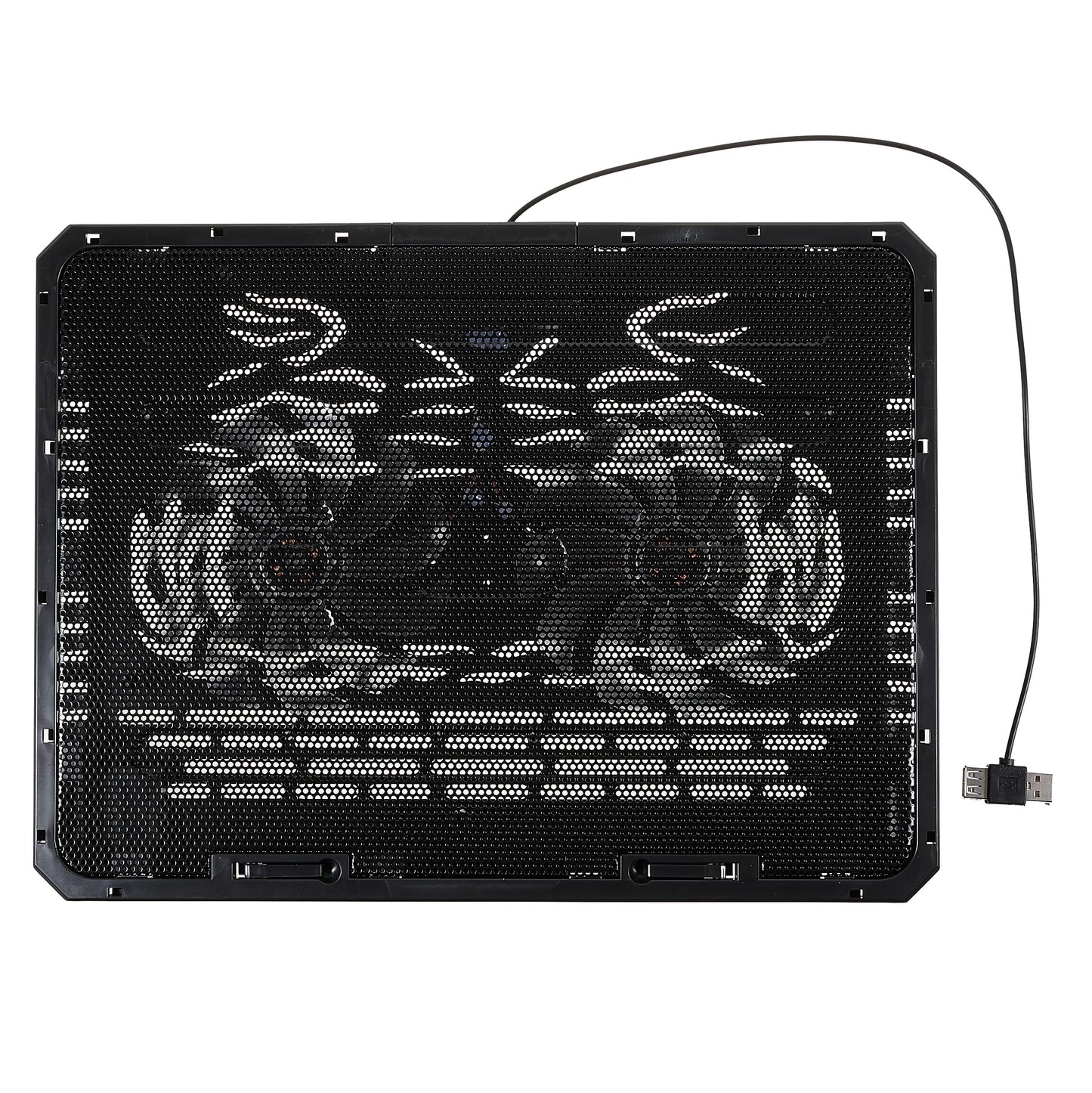 M2 Dual Fan Laptop Cooling Pad Base USB Radiator Notebook Holder Cooler Stand