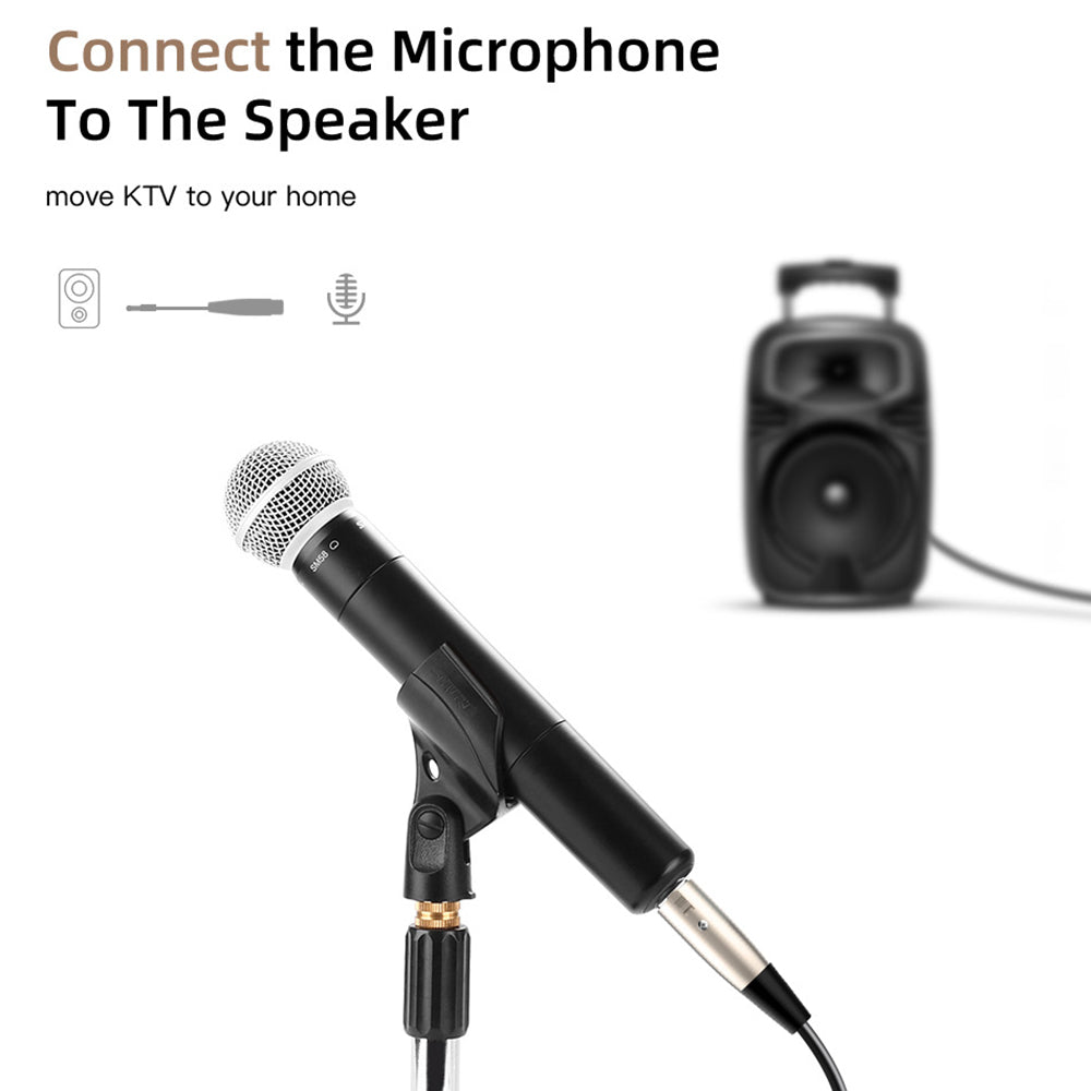 1.5m 3.5mm Jack to XLR 3 Pin Male to Female Audio Cable for Microphone Speakers Sound Consoles Amplifier XLR Cable Connector